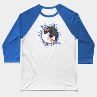 Yin Yang Rats Baseball T-Shirt